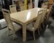 Stanley 9 Piece Pickled Finish Dining Room Table & Chairs