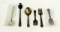 Six Piece Silver-plate Baby Spoon & Fork Lot