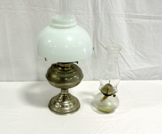 Rayo Oil Lamp & Glass Oil Lamp