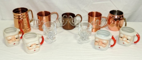 Christmas Mugs & Copper Mugs