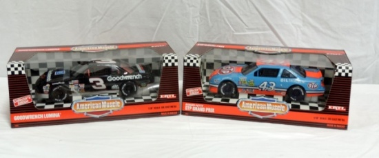 Lot Of Two 1/18 Scale Die Cast Cars