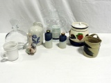 Tray Lot Pottery & Glassware