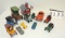 11 Vintage Toy Cars And School House