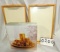 JC penny Sparkle Candle Votive Garden Set In Box Plus 2 Bed Trays