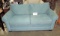 Light Blue-Green Loveseat Sleeper