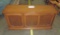 Vintage Oak 3 Door Credenza