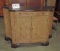 Serpentine Front Console Wine Cabinet