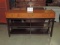 Modern Design Mahogany 3 Drawer Hall Table