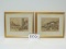 Lot Of 4 Reproduction French 1834 Lithographs