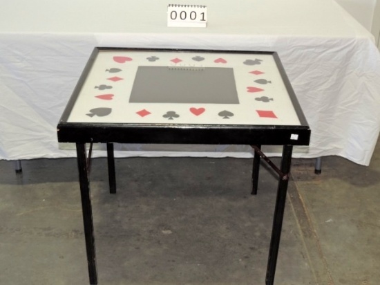 Folding Card Table