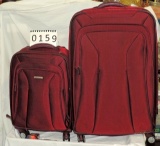 2 Pc Samsonite Travel Suitcase Set On Wheels