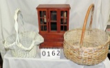 Table Top Jewelry Box And Baskets