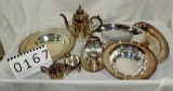 Tray Lot Miscellaneous Silver-plate