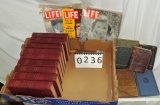 15 Old Books & Life Magazines