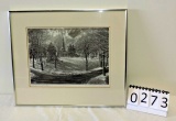 Walter Dubois Richards Artist Proof In Frame