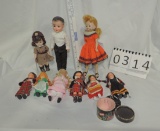 Collection Of Vintage Dolls