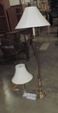 Bronze Finish Pole Lamp