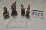 4 Pc Tom Clark Gnome Lot