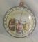 Original Piels Real Draft Beer Round Thermometer