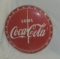 Original Coca Cola Round Thermometer