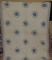 Early Blue and White Compass NC Quilt