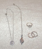Lot of 4 Pieces of Sterling Jewelry