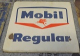 Mobil Regular Pump Sign