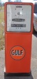 Partially Restored Gulf  Gas Pump
