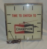 Original Champion Shop Clock