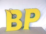 Large BP Plastic and Metal Letters