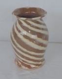 Charles Lisk Pottery Swirl Vase