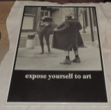 Expose Yourself to Art Print