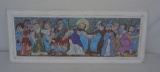 Oil On Board Jesus in the Garden of Gethsemane by Kristin Feighery