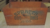 Spratts Dog Crates wooden Crate