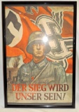 Original Nazi German Propaganda Poster