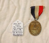 Original West Wall German Nazi Medal