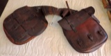 Original US Army Leather Saddle Bags
