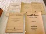Lot of Early Army Truck Manuals