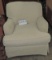 Off White Upholstered Arm Chair