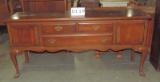 Cherry Queen Anne Style Sideboard
