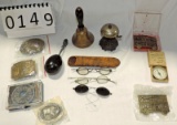 Tray Lot Antique Small Collectibles