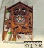 Vintage Carved German Coo-coo Clock