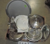 Tray Lot Kitchen Aluminum, Tin Bakeware