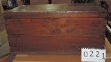 Antique Pine Dovetailed Trunk