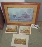 Lot Of 4 Roy Smith Limited Edition Signed Prints