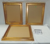 Lot Of 3 Picture Frames