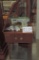 Vintage Belvedere Adler Sewing Machine In Cabinet