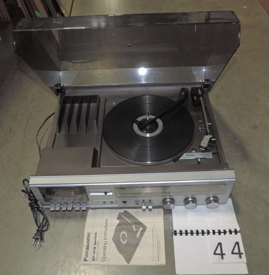 Vintage Panasonic Sp-915 Series Automatic Turntable