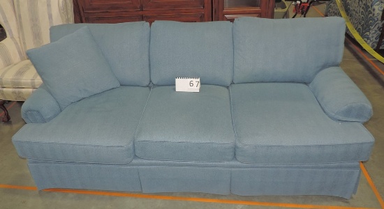 Jetton Blue Upholstered Sofa