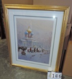 Limited Edition Color Lithograph By G. Harvey